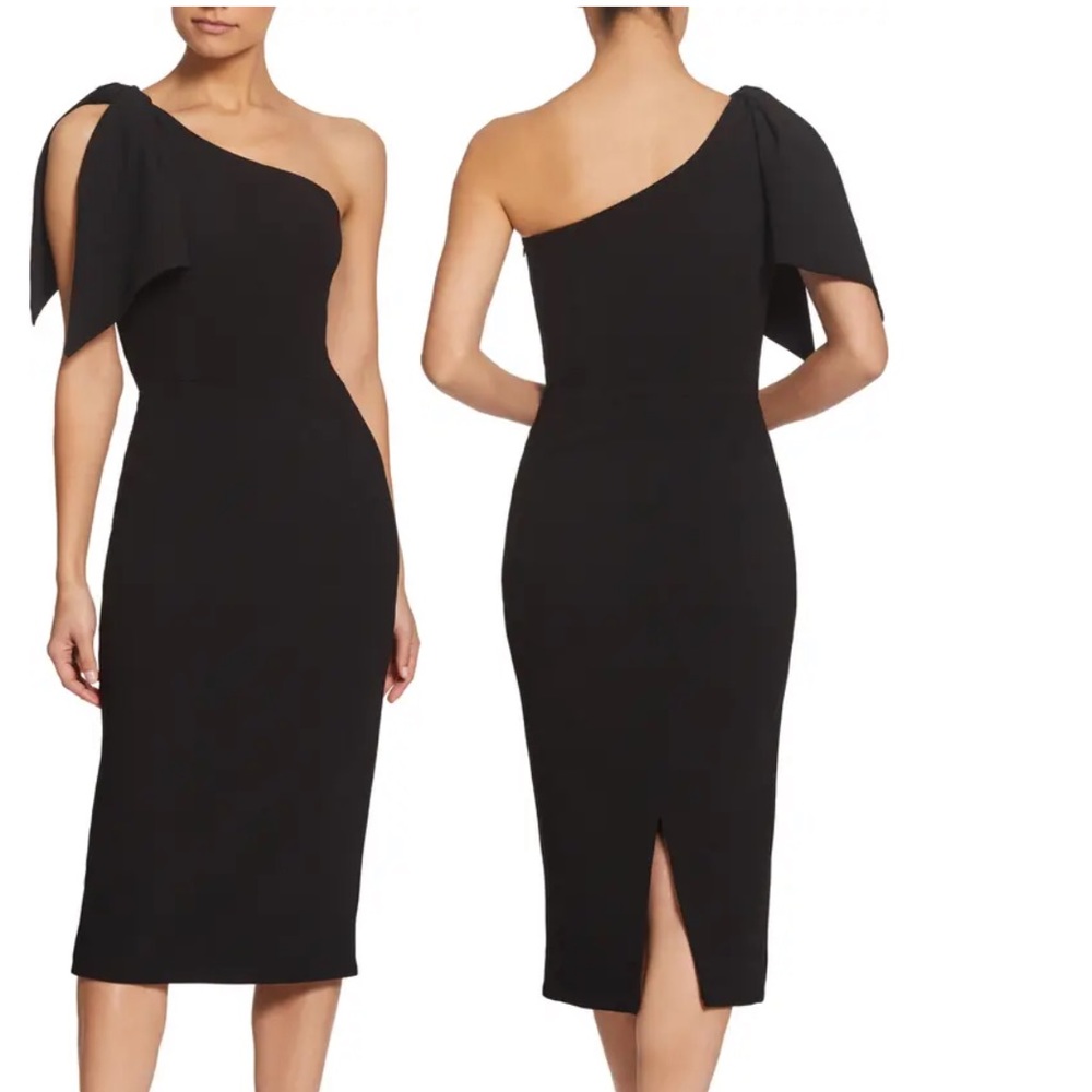 Dress the Population Tiffany one shoulder black size small. never been worn